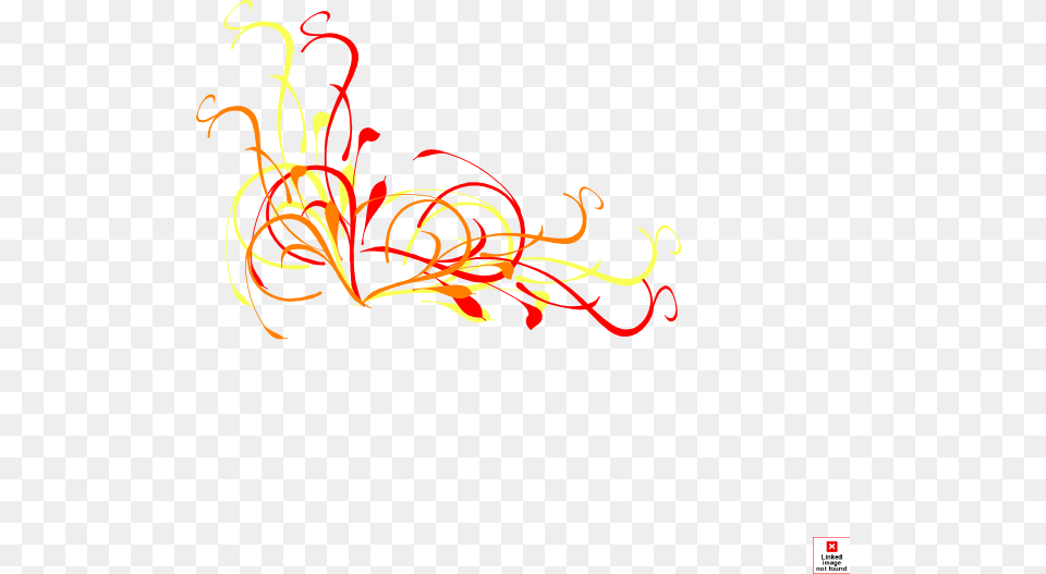 Red And Yellow Swirls, Art, Floral Design, Graphics, Pattern Free Transparent Png