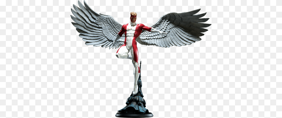 Red Angel Polystone Statue Angel X Men, Figurine, Animal, Bird Png