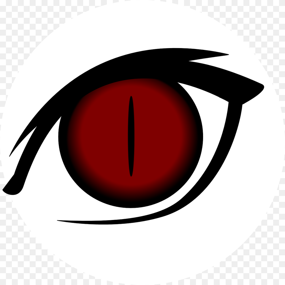 Red Anime Eyes, Food, Fruit, Plant, Produce Png