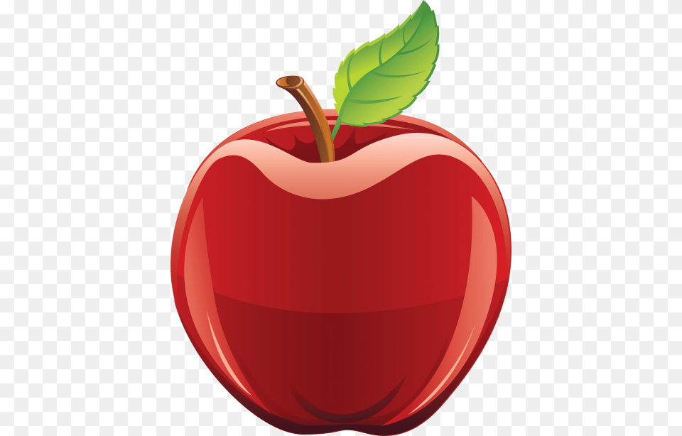 Red Apple, Food, Fruit, Plant, Produce Free Png Download