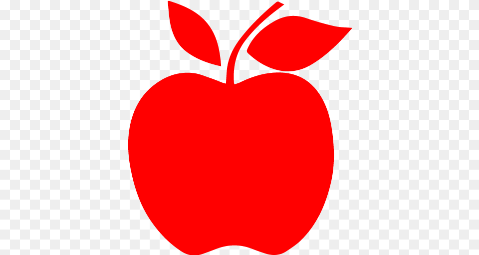 Red Apple 2 Icon Red Fruit Icons Red Apple Icon, Food, Plant, Produce Png