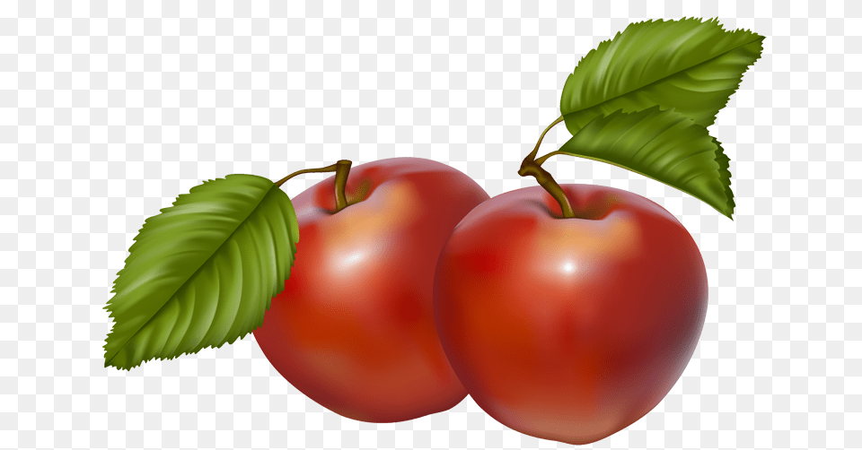 Red Apple, Food, Fruit, Plant, Produce Png