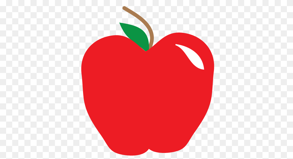 Red Apple Clip Art, Food, Fruit, Plant, Produce Png Image