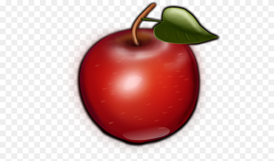Red Apple Clip Arts For Web, Food, Fruit, Plant, Produce Png Image