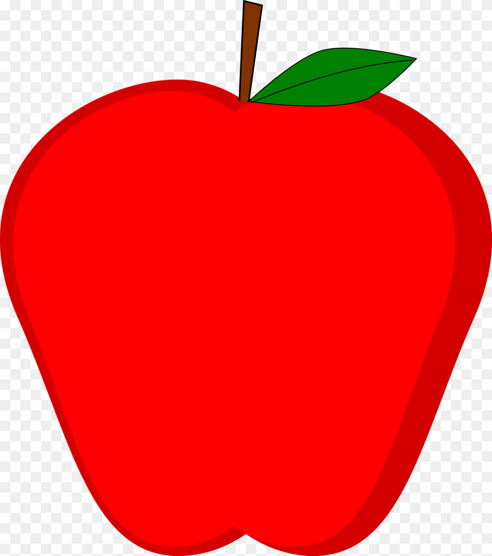 Red Apple Clipart, Food, Fruit, Plant, Produce Free Transparent Png