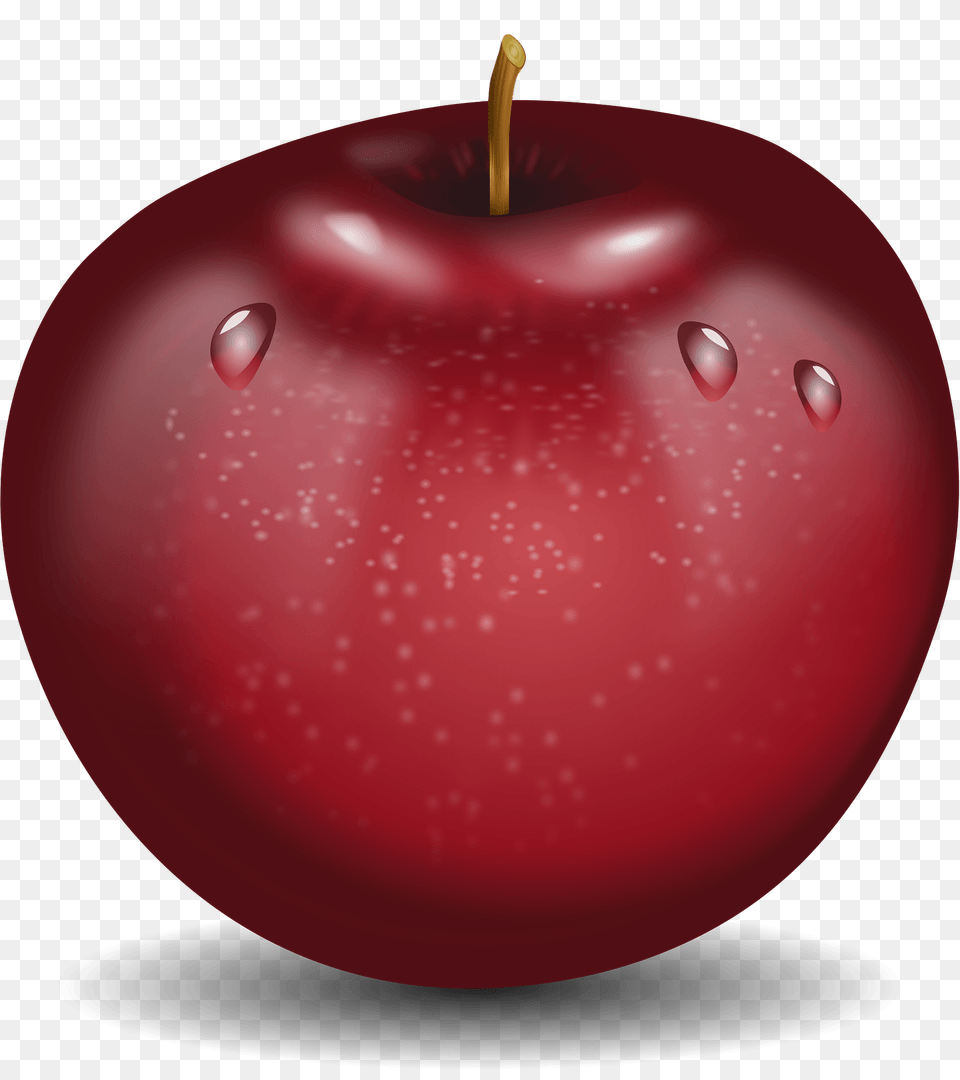 Red Apple Clipart, Food, Fruit, Plant, Produce Free Png