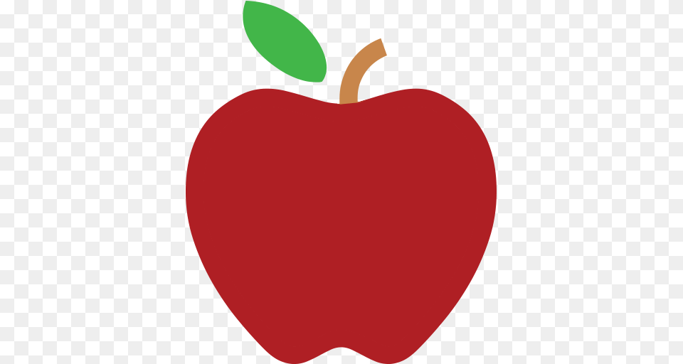 Red Apple Emoji For Facebook Email Sms Id, Food, Fruit, Plant, Produce Png