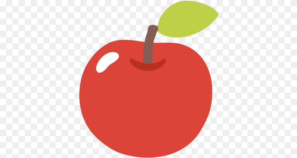 Red Apple Emoji Tate London, Food, Fruit, Plant, Produce Png Image