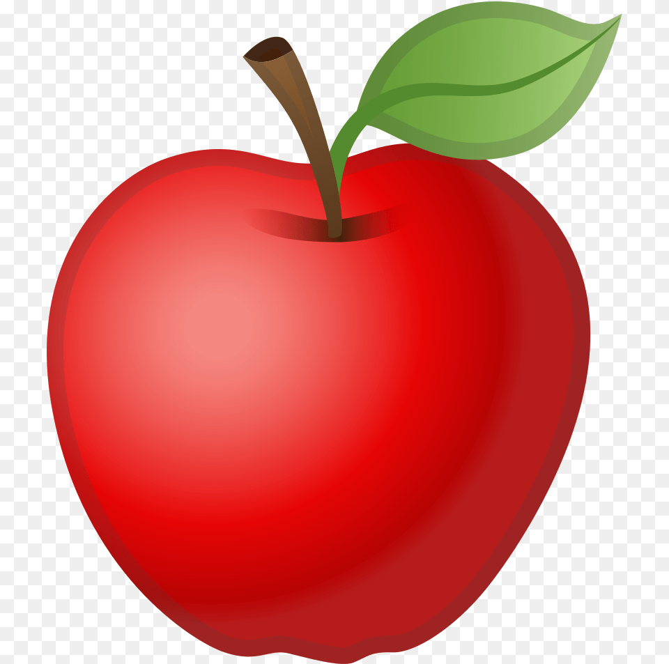 Red Apple Icon Noto Emoji Food Drink Iconset Google Transparent Background Apple Emoji, Fruit, Plant, Produce Png