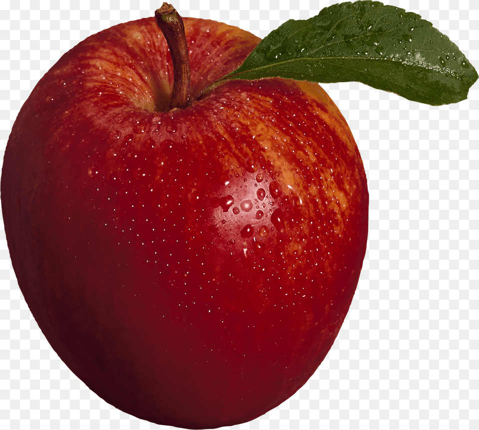 Red Apple Image, Food, Fruit, Plant, Produce Free Png Download