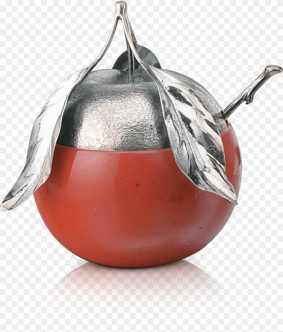 Red Apple Jam Jar Gourd, Sphere, Pottery Png Image