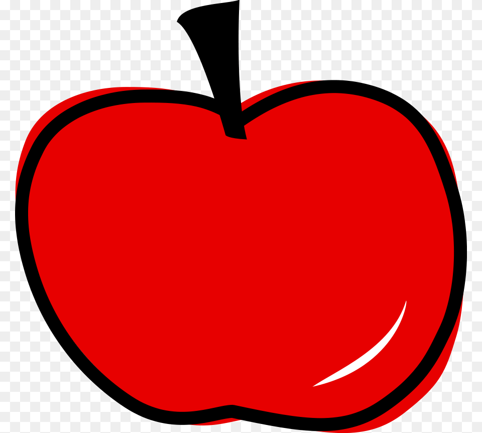 Red Apple Svg Clip Arts Apple Clip Art, Plant, Produce, Fruit, Food Free Png