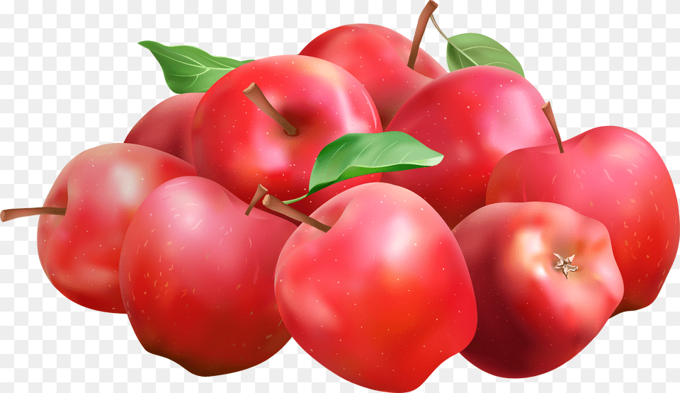 Red Apples Clip Art Image Apples Free Png