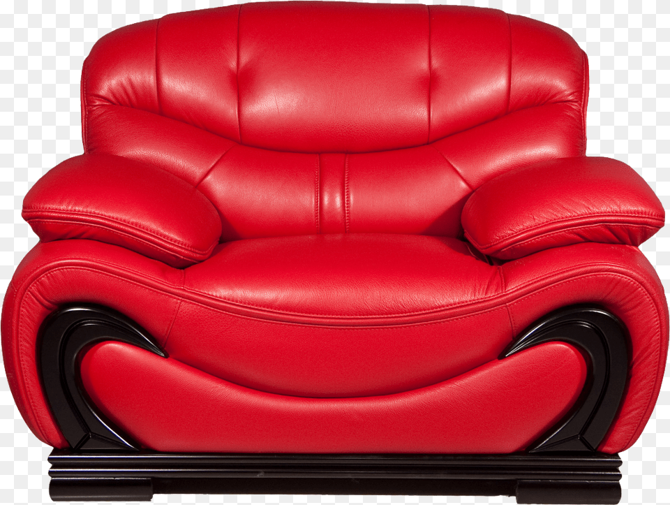 Red Armchair Chair Full Hd, Furniture, Couch Free Png