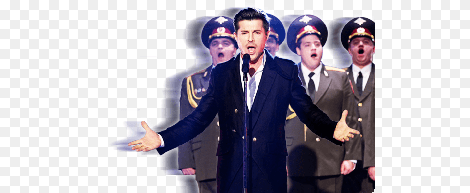 Red Army Choir Vincent Niclo Choeurs De L Arme Rouge, People, Hand, Body Part, Person Png