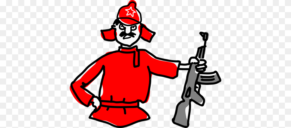 Red Army Soldier, Weapon, Rifle, Firearm, Gun Free Png
