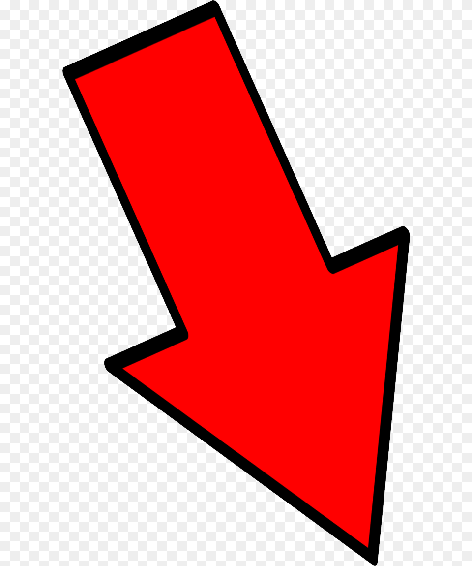 Red Arrow, Symbol, Text, Blackboard Free Png