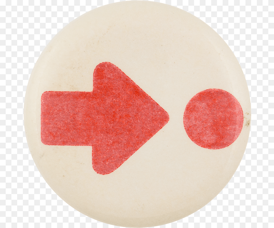 Red Arrow And Dot Circle, Logo, Symbol Png Image