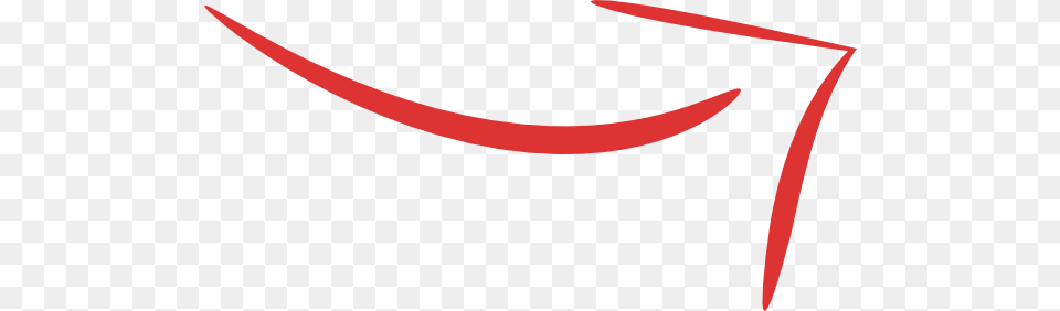 Red Arrow Curved Hi, Logo Png