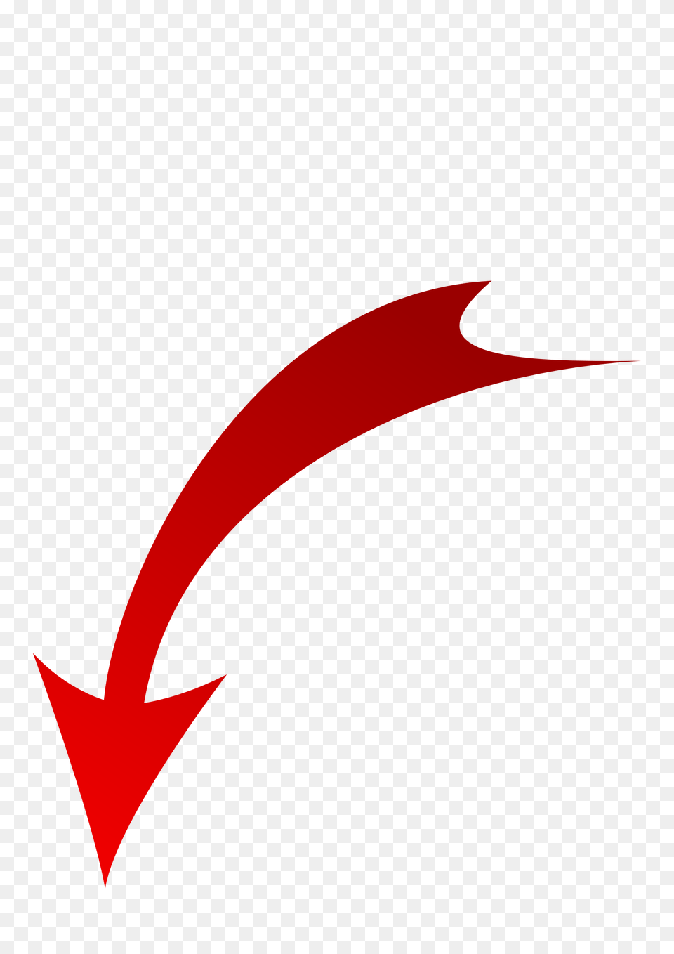 Red Arrow Down, Logo, Animal, Fish, Sea Life Free Png Download