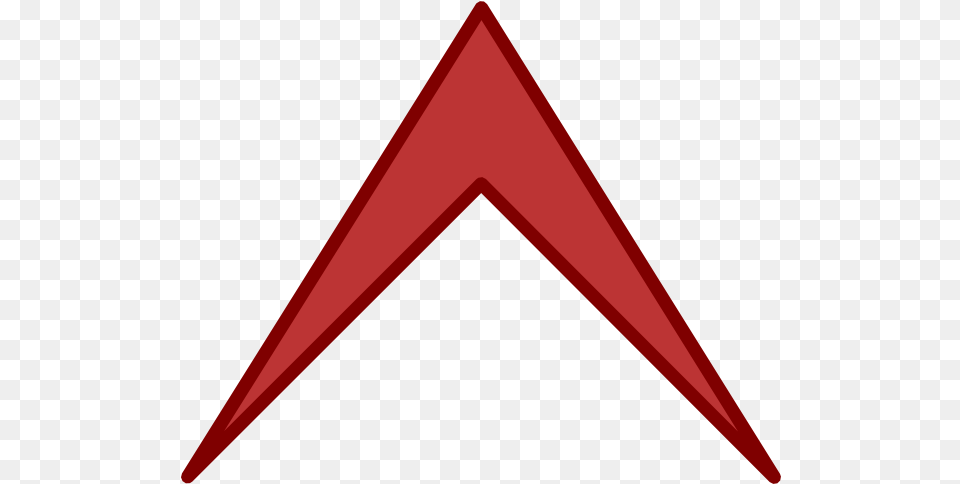 Red Arrow Down Clip Art Arrow V Shape, Triangle, Blade, Dagger, Knife Free Png