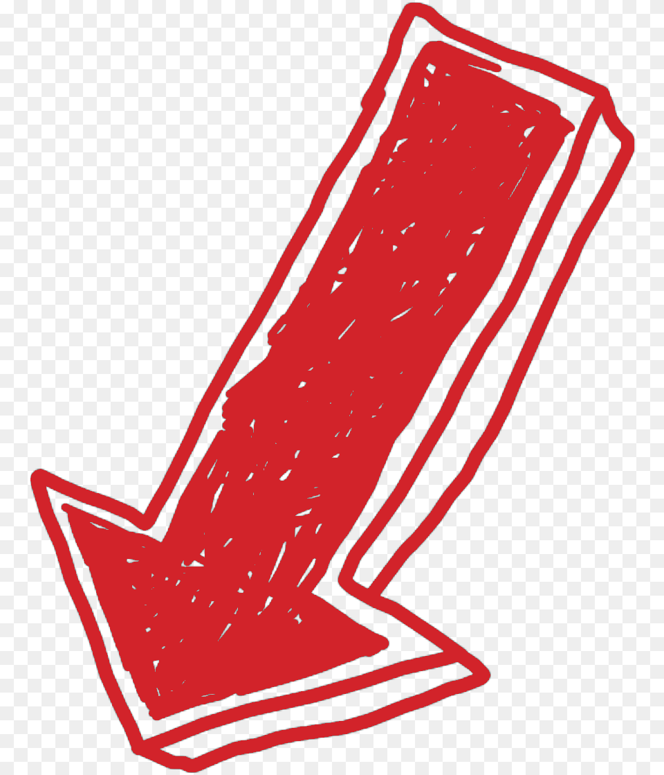 Red Arrow Fleche Dessin, Cushion, Home Decor, Dynamite, Weapon Free Png Download