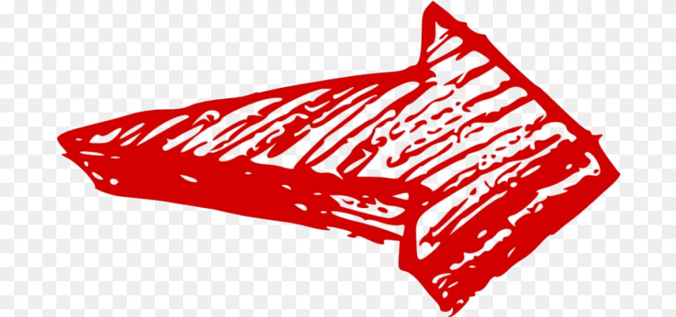 Red Arrow Hand Drawn Background Red Arrow, Food, Ketchup, Ribs Free Transparent Png