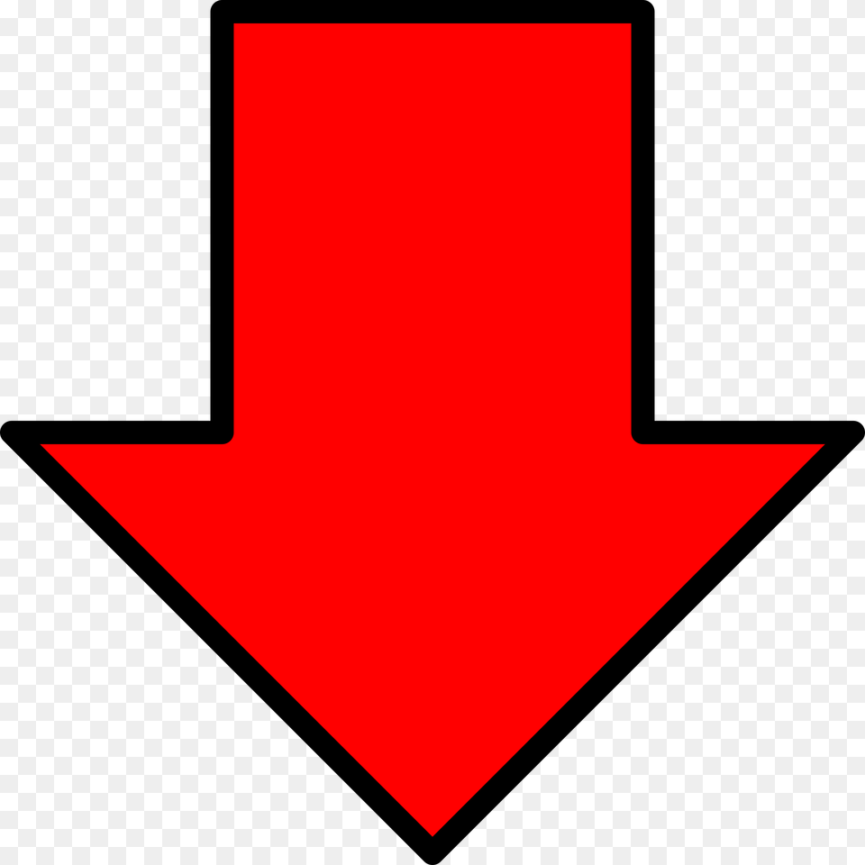 Red Arrow Hd Left Image For Red Down Arrow, Logo, Symbol Png