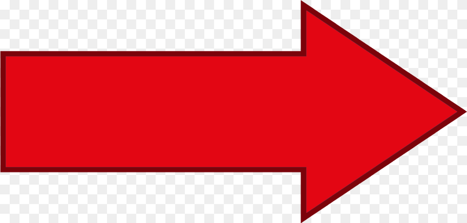 Red Arrow Pointing To The Right, Logo, Symbol Free Png