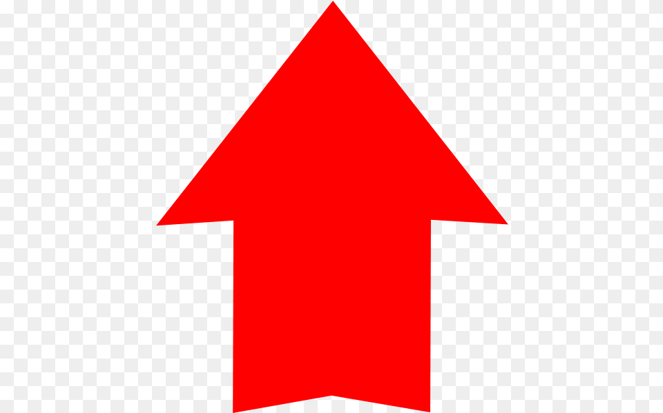 Red Arrow Pointing Up N2 Free Image Clip Art, Triangle, Symbol Png