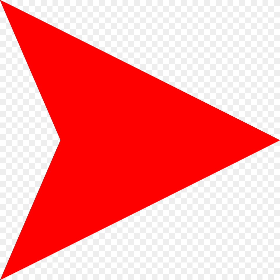 Red Arrow Right, Triangle Free Png