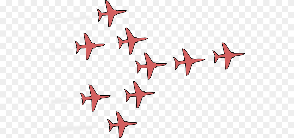 Red Arrow Silhouette Cartoon Airplane Plane Red Arrow Plane Drawing, Aircraft, Transportation, Vehicle, Animal Png Image