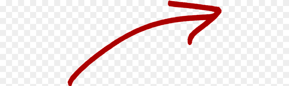 Red Arrow To Success Red Arrow Doodle Full Size Drawn Arrow Red, Text, Handwriting, Bow, Weapon Free Png