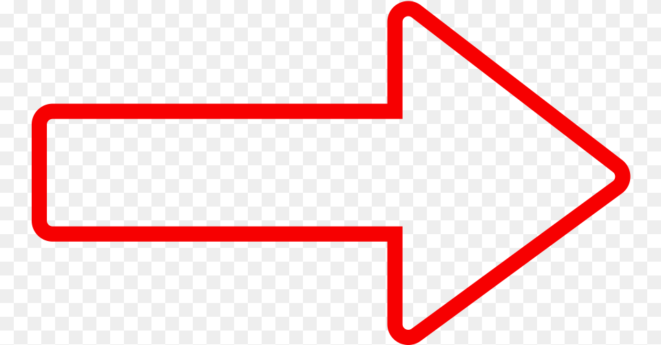 Red Arrow Transparent Red Arrow Icon, Sign, Symbol, Road Sign Free Png
