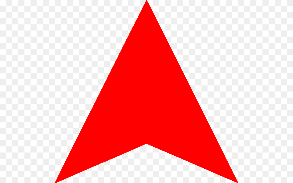 Red Arrow Up, Triangle Free Png Download