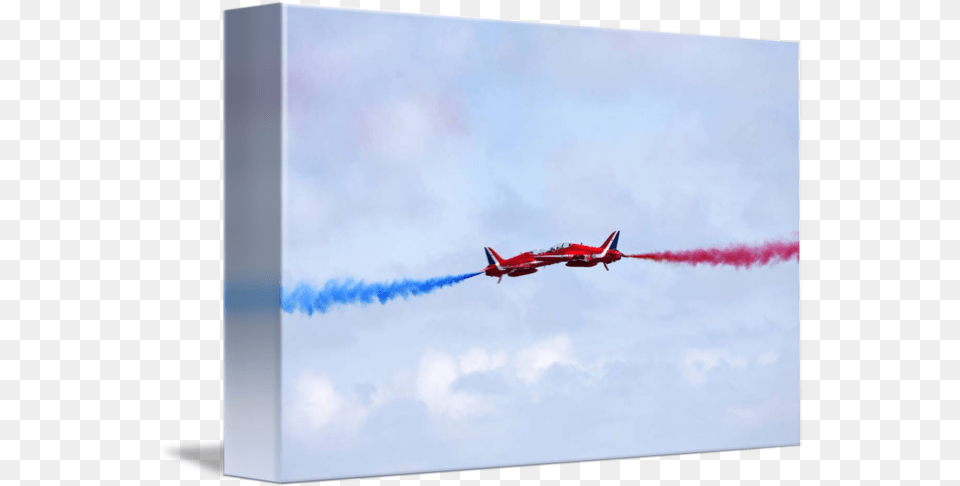 Red Arrows Aerobatic Team By Steve Ball Air Show, Flying, Animal, Bird, Smoke Png Image