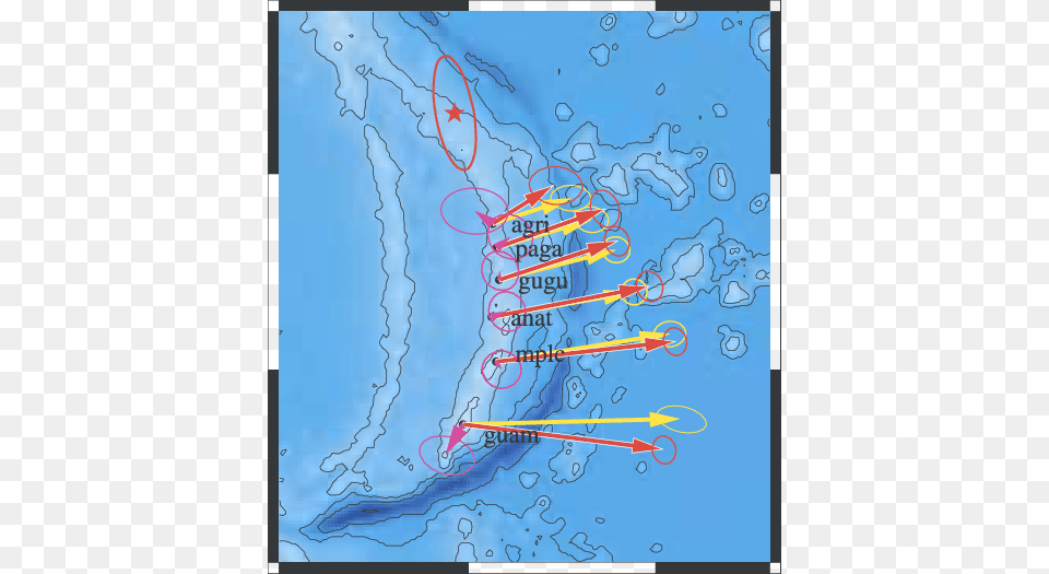 Red Arrows Are Velocities Relative To The Philippine Philippine Sea Plate, Leisure Activities, Nature, Outdoors, Person Free Png