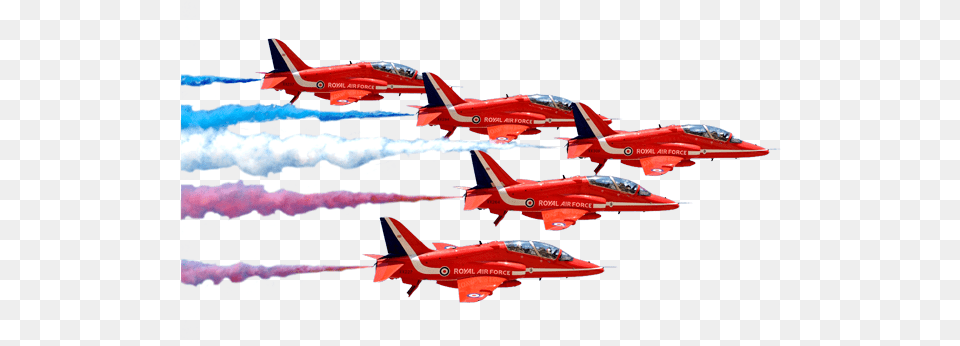 Red Arrows Royal Air Force Image Images Raf Red Arrows, Aircraft, Airplane, Jet, Transportation Free Png