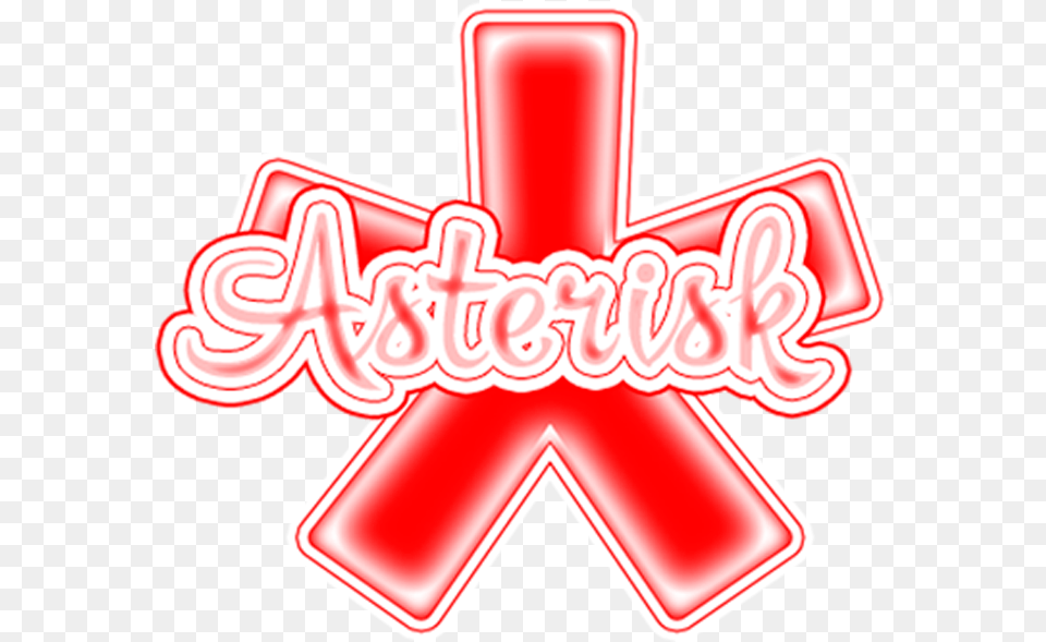Red Asterisk, Logo, Sticker, Dynamite, Weapon Free Png