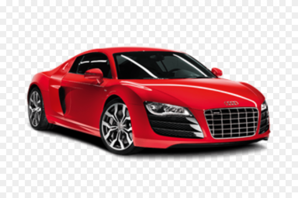 Red Audi Audi R8, Car, Coupe, Sports Car, Transportation Free Png Download