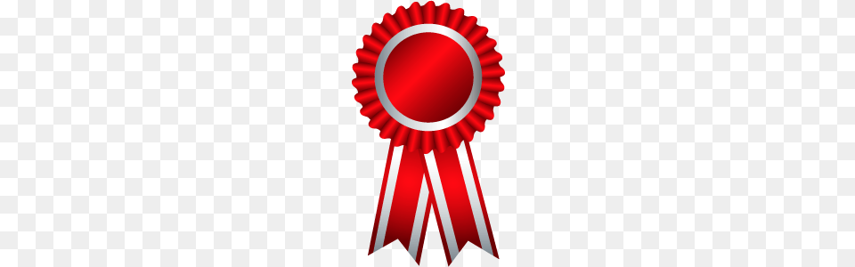 Red Award Ribbon Clipart Clipart, Badge, Logo, Symbol, Gold Free Png Download