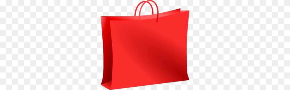Red Bag For Shopping Bolsa Roja De Compras Clip Art, Shopping Bag, Tote Bag, Accessories, Handbag Png