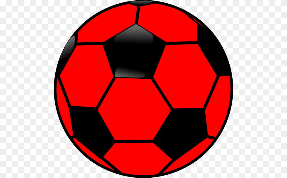 Red Ball Clipart Red And Black Ball Clip Art, Football, Soccer, Soccer Ball, Sport Free Transparent Png
