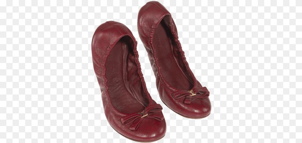 Red Ballet Slippers Round Toe, Clothing, Footwear, High Heel, Shoe Free Png Download