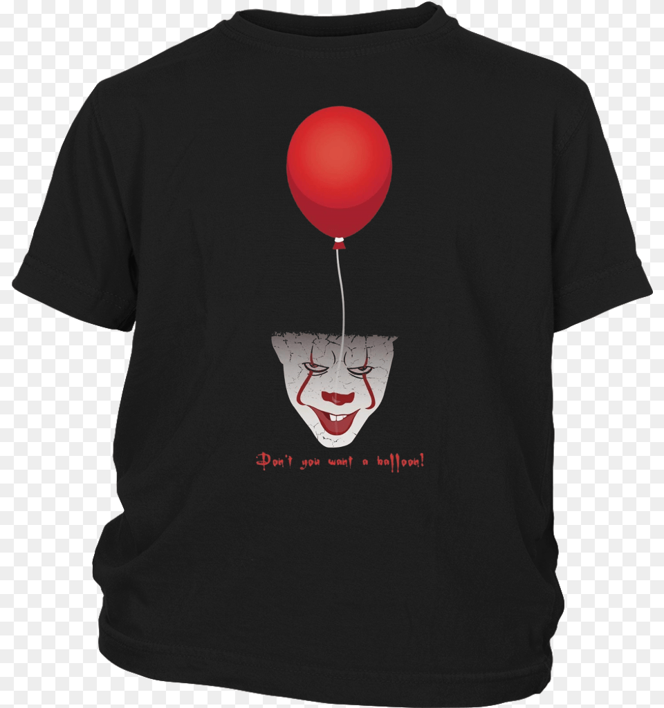 Red Balloon Fear Horror Halloween Funny T Shirt Louis Vuitton Mickey Mouse, Clothing, T-shirt, Face, Head Free Png