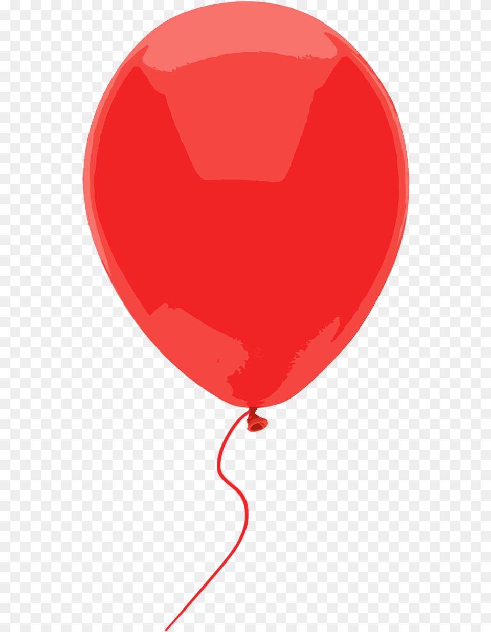 Red Balloon On A String Balloon Png