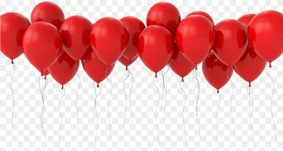 Red Balloons Birthday Cakes And Balloons With Roses, Balloon, Ball, Cricket, Cricket Ball Png Image