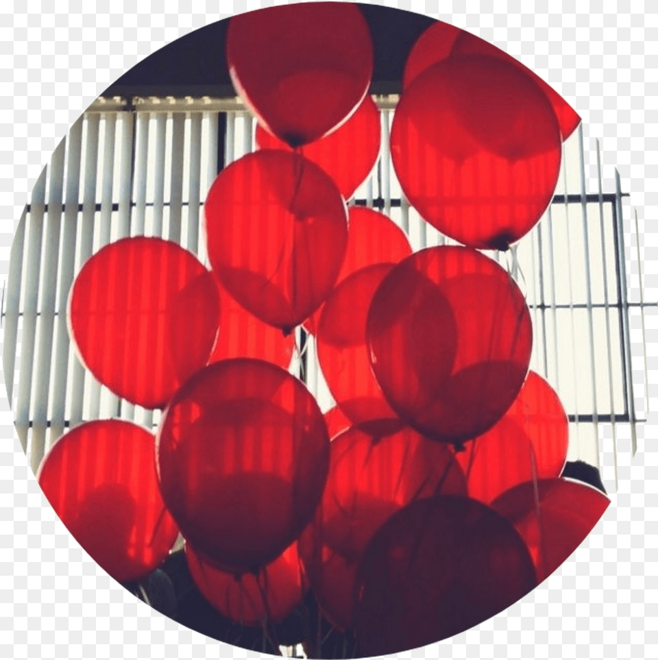 Red Balloons Light Red Aesthetic Vippng Red Aesthetic, Balloon Free Png Download