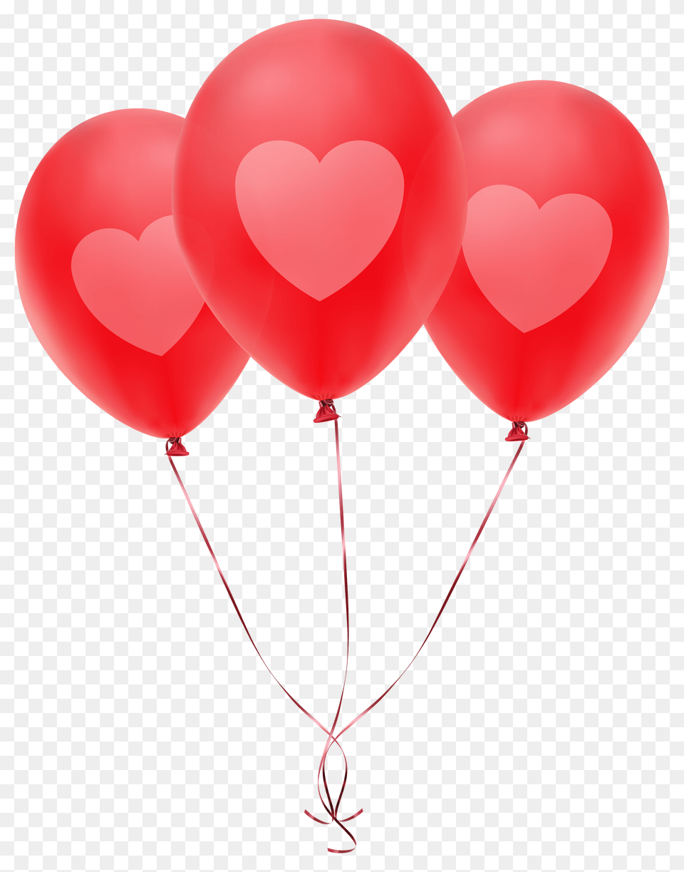 Red Balloons With Heart Clip Art Gallery, Balloon Png Image