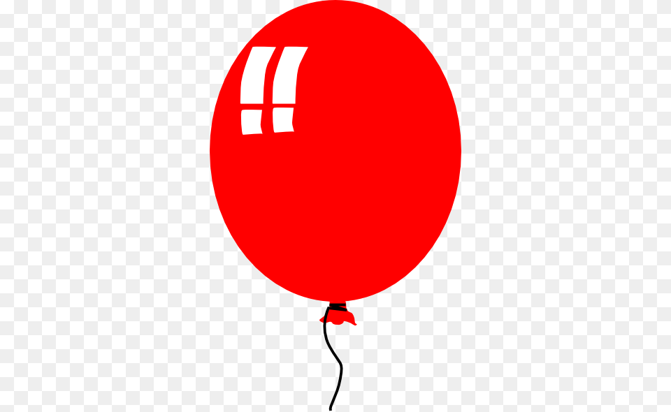 Red Baloon Helium Party Clip Art Vector, Balloon, Aircraft, Transportation, Vehicle Free Transparent Png